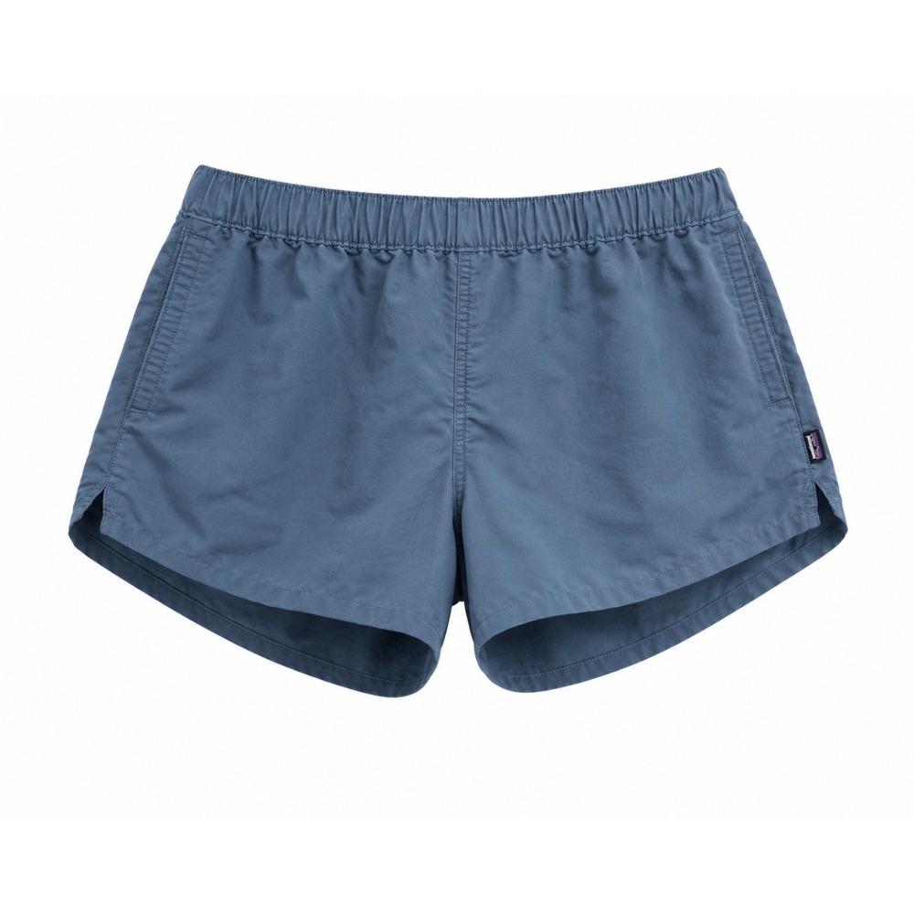 Patagonia Baggies Shorts Women Size Large Blue Excellent Outdoor Casual